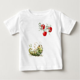 Camiseta De Bebé Oruga Adorable