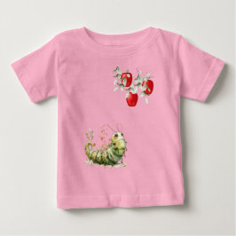 Camiseta De Bebé Oruga Adorable