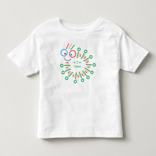 Camiseta De Bebé oruga linda