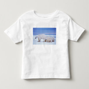Camiseta De Bebé Osa de oso polar con crías