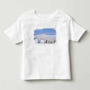 Camiseta De Bebé Osa de oso polar con crías