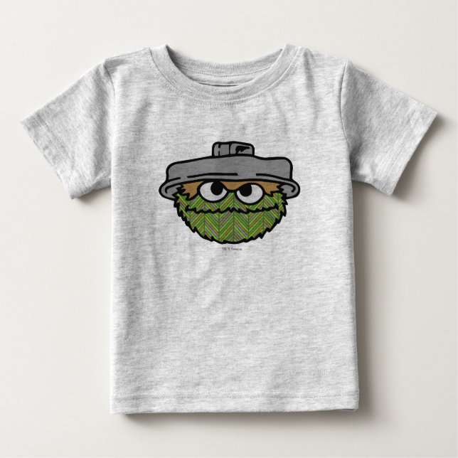 Camiseta De Bebé Oscar el Grouch | Retroceso de los años 80 2 (Anverso)