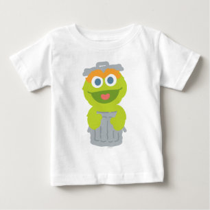 Camiseta De Bebé Oscar el Gruñón Bebé