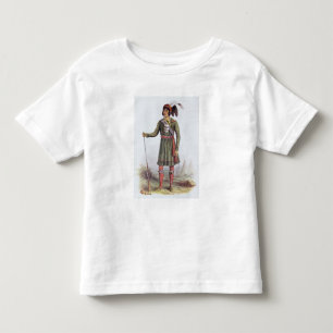 Camiseta De Bebé Osceola o "sol naciente", un líder del Seminole