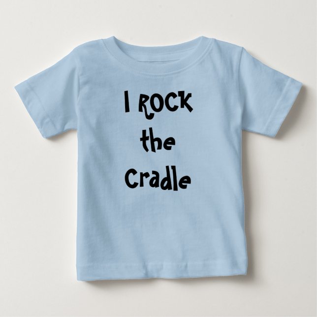 Camiseta De Bebé OSCILO la cuna (Anverso)
