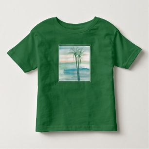 Camiseta De Bebé Oscuridad pacífica tropical