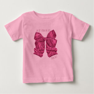 Camiseta De Bebé Oscuro Bow Tutu Bodysuit