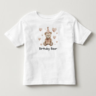 Camiseta De Bebé Osito de peluche personalizado Cumpleaños Osito Be