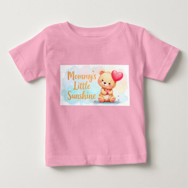 Camiseta de bebé - Osito Teddy lindo gráfico niño  (Anverso)
