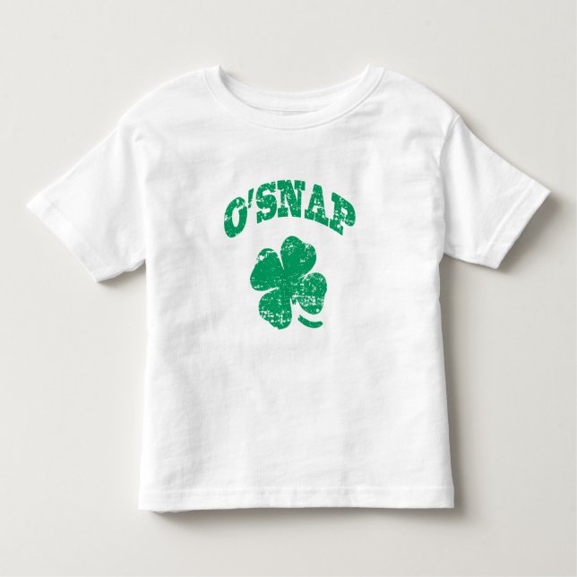 Camiseta De Bebé O'SNAP - St Patrick divertido (Anverso)