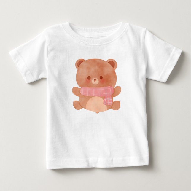 Camiseta De Bebé oso (Anverso)