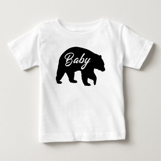 Camiseta De Bebé oso bebé (Anverso)