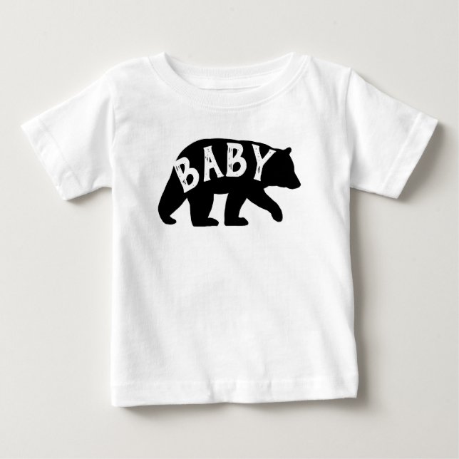 Camiseta De Bebé Oso Bebé (Anverso)