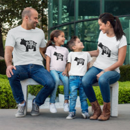 Camiseta De Bebé Oso Cachorro