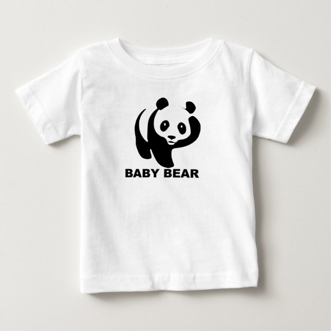 Camiseta De Bebé Oso Cachorro (Anverso)