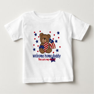 Camiseta De Bebé Oso casero agradable del papá