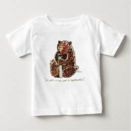 Camiseta De Bebé Oso contempla la hibernación