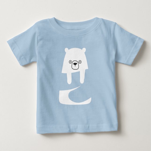 Camiseta De Bebé OSO DE BEBÉ CUTO | Familia Dad Mom Daughter Son (Anverso)