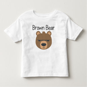 Camiseta De Bebé Oso de Brown