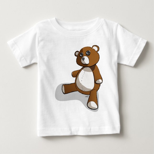 Camiseta De Bebé Oso de corcho (Anverso)