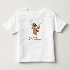 Camiseta De Bebé Oso de cumpleaños de Rookie