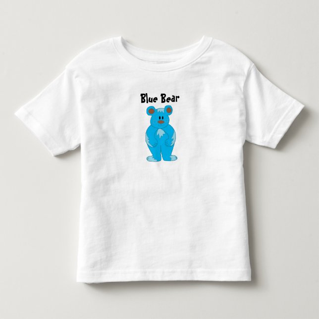 Camiseta De Bebé Oso de Dibujos Animados (Anverso)