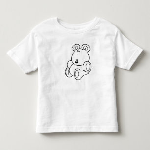 Camiseta De Bebé Oso de peluche