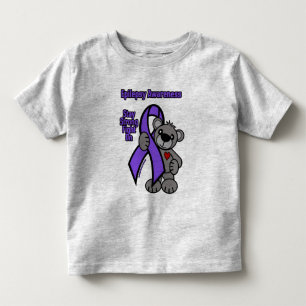 Camiseta De Bebé Oso de peluche...epilepsia