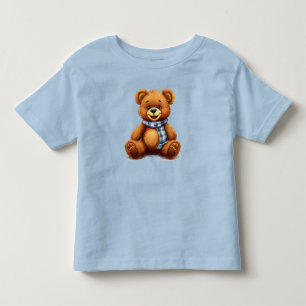 Camiseta De Bebé Oso de peluche estilo caricatura