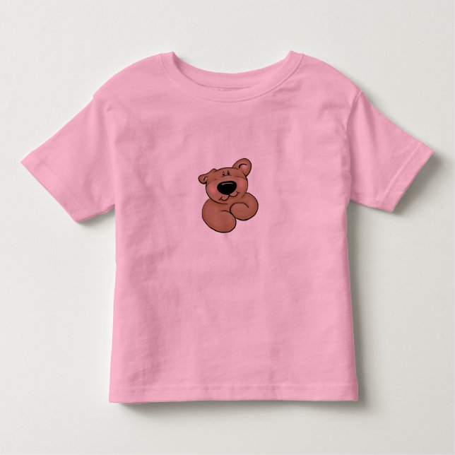 Camiseta De Bebé Oso de peluche lindo (Anverso)