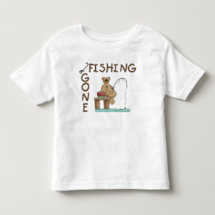 Camiseta De Bebé Oso De Pesca Desaparecido