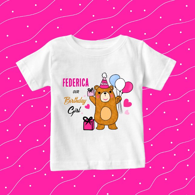 Camiseta De Bebé Oso de Teddy (Subido por el creador)