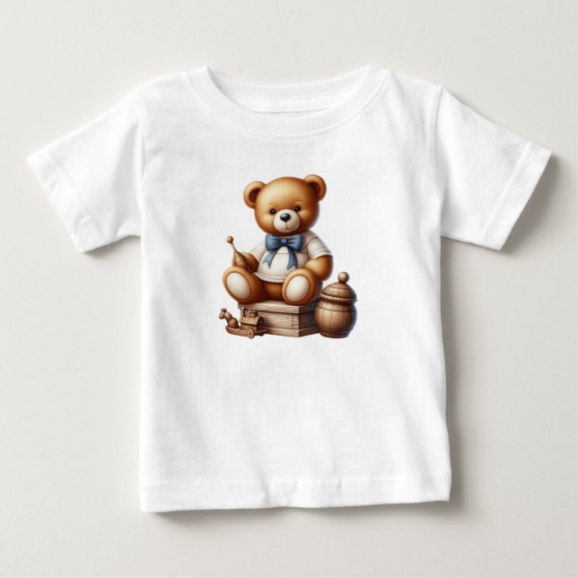 Camiseta De Bebé Oso de Teddy (Anverso)