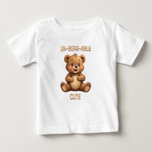 Camiseta De Bebé Oso De Teddy Que No Es De Oso (Anverso)