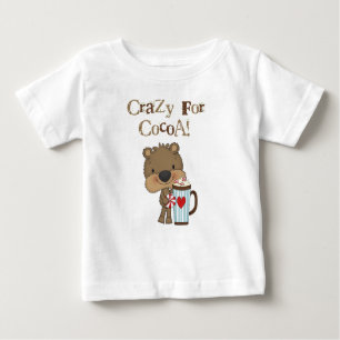 Camiseta De Bebé Oso del muchacho loco para el día de fiesta del