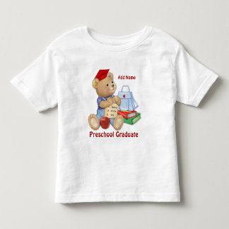 Camiseta De Bebé Oso escolar - Graduado de preescolar