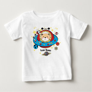 Camiseta De Bebé Oso Espacial de OVNI