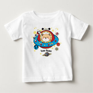 Camiseta De Bebé Oso Espacial de OVNI