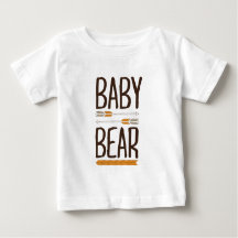 Oso Grizzly Bebé Tipo Dibujado a Mano Marrón y Nar