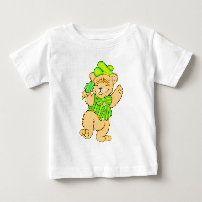 Camiseta De Bebé Oso irlandés (Anverso)