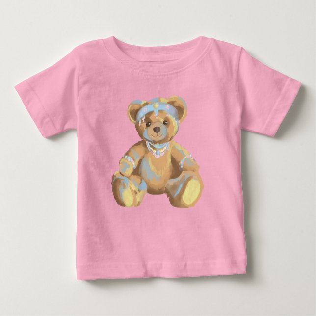 Camiseta De Bebé Oso Joyería T-Shirt (Anverso)