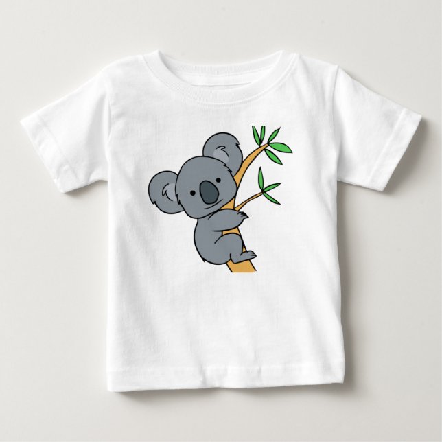 Camiseta De Bebé Oso Koala Adorable (Anverso)