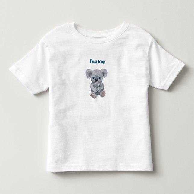 Camiseta De Bebé Oso Koala Adorable (Anverso)