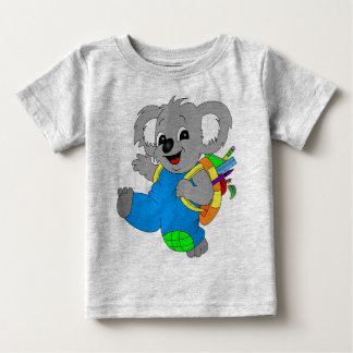 Camiseta De Bebé Oso Koala con mochila