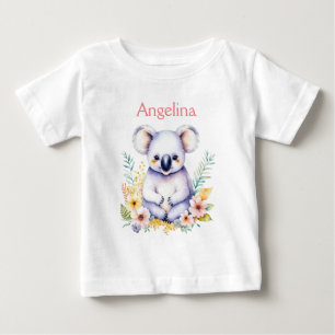 Camiseta De Bebé Oso Koala de bebé personalizado 