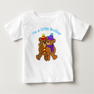 Camiseta De Bebé Oso Lil Bro
