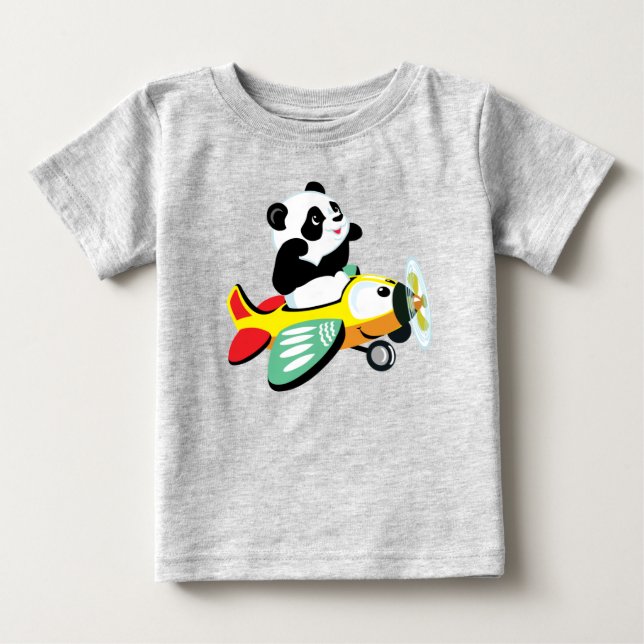 Camiseta De Bebé Oso Panda (Anverso)