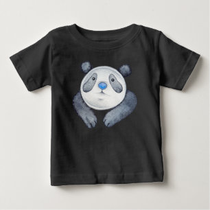 Camiseta De Bebé Oso Panda Estoico Lindo