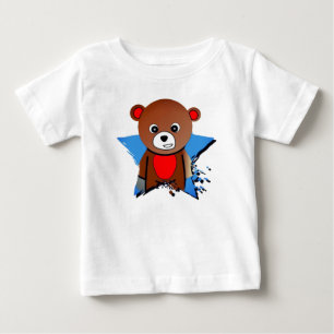 Camiseta De Bebé Oso pequeño, personalizado, lindo
