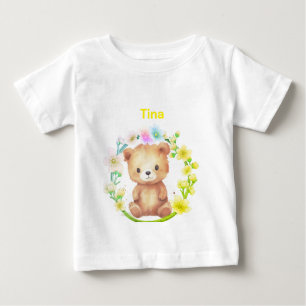 Camiseta De Bebé Oso personalizado
